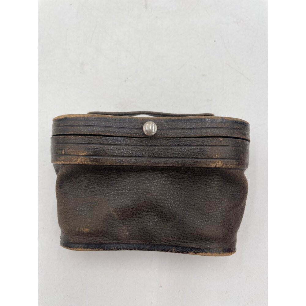 Antique Chevalier Opticien Paris Opera Glasses Case & Red Satin Interior - Picture 12 of 14